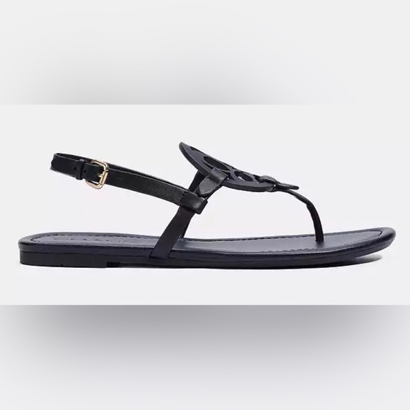 Coach Black Jaci Sandals Size 8 - Picture 3 of 6